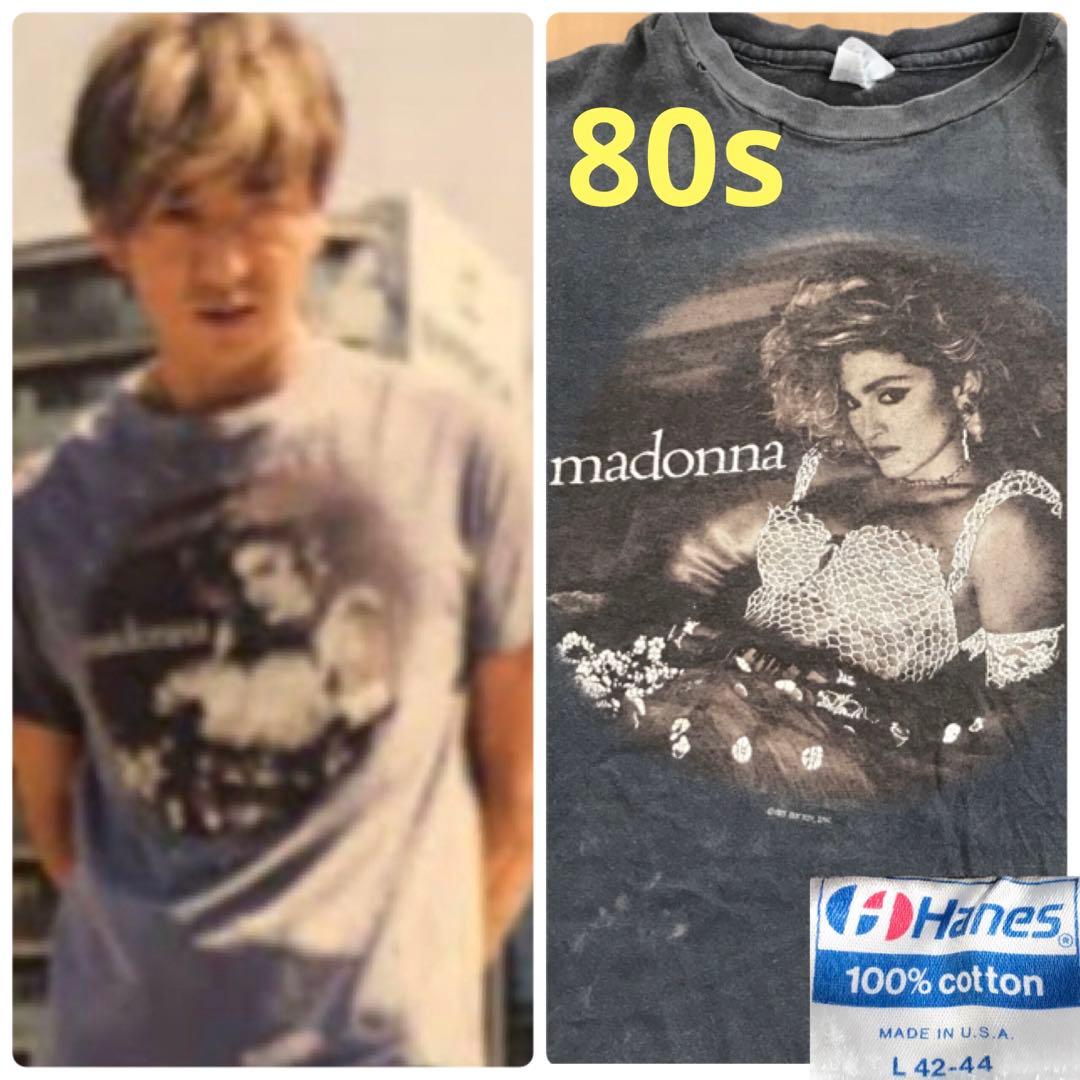 862 マドンナ MADONNA 1985年製ヴィンテージ Tシャツ キムタク - メルカリ