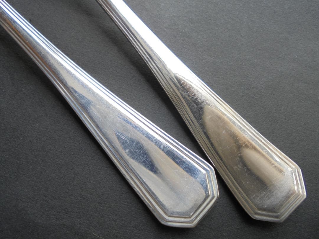 ☆仏蘭西高級銀器☆クリストフルシルバー ケーキフォーク2本セット