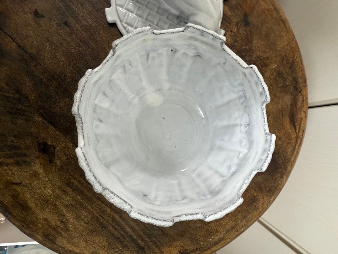 アスティエ　シュガーポット　astier クーンケラミック　アッシュペー　五万