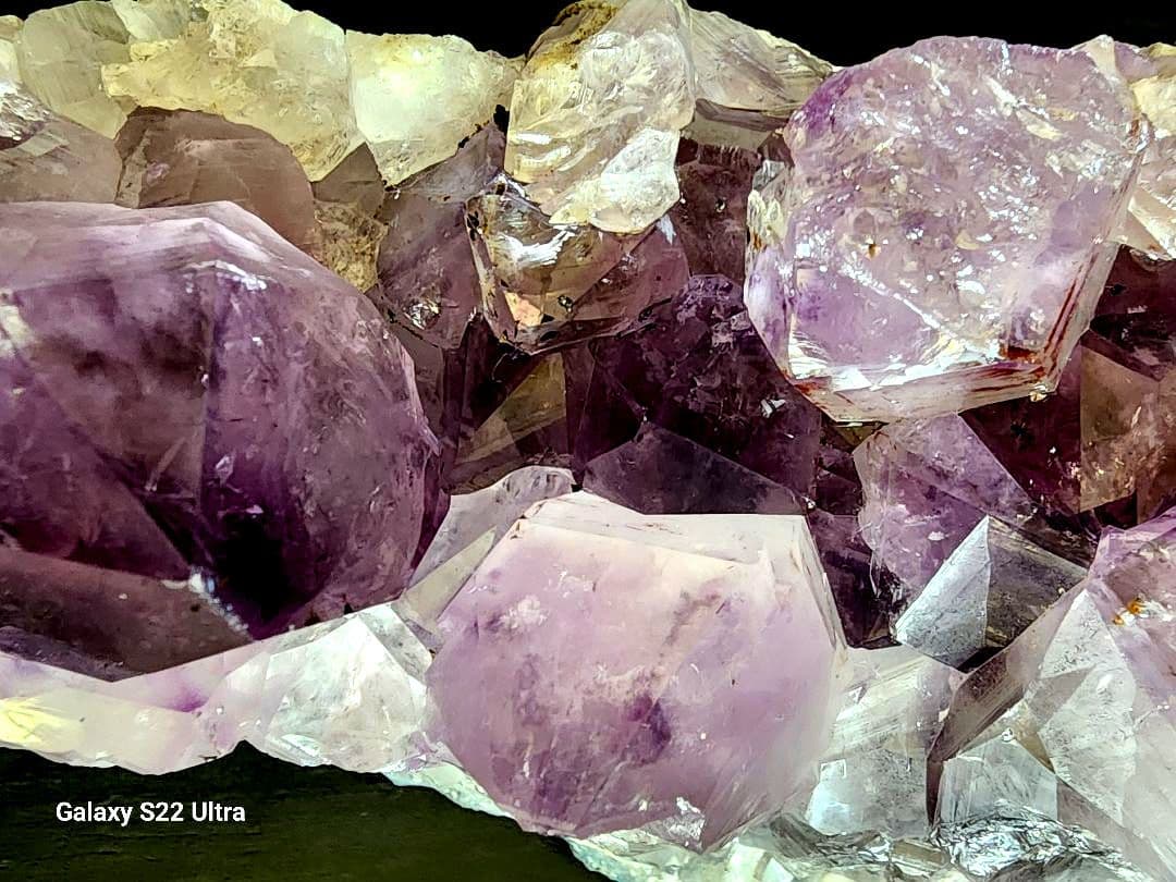 ブラジル産アメジスト 自然石 約30cm