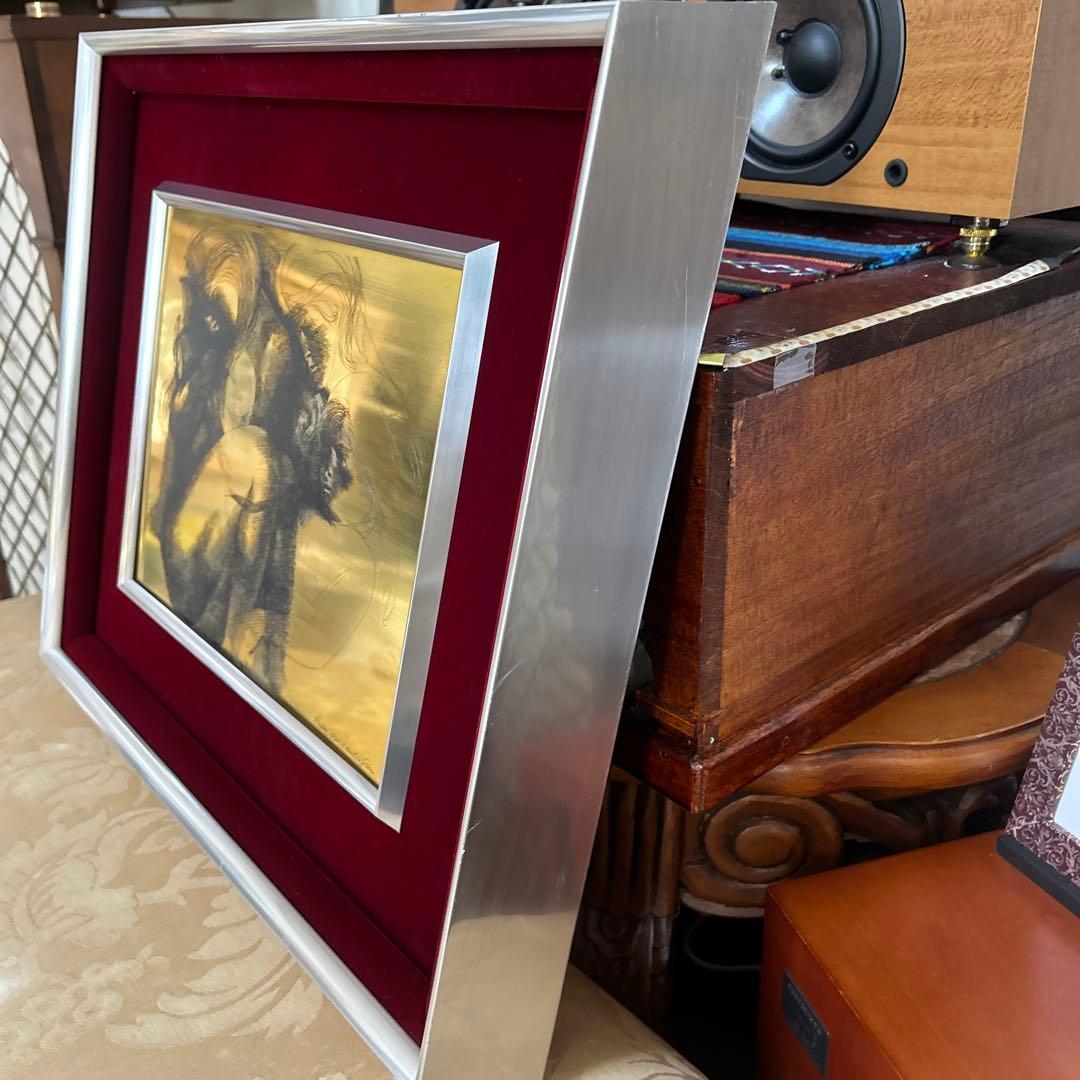 ★エミリオ・グレコ作　エッチング（レプリカ）額装