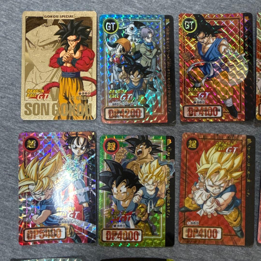 ドラゴンボールGT トレーディングカード 18枚セット