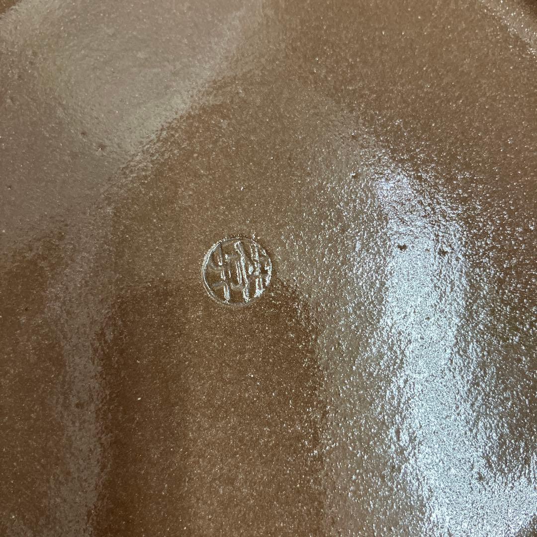 清水焼染め付け紅葉七寸鉢