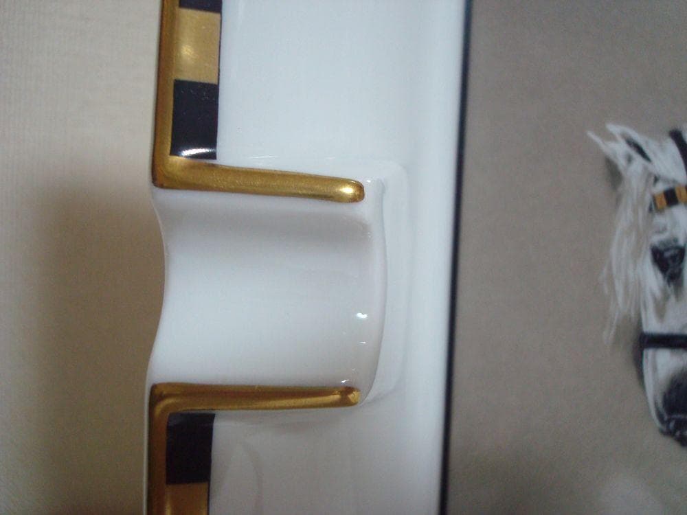 エルメス　灰皿　馬