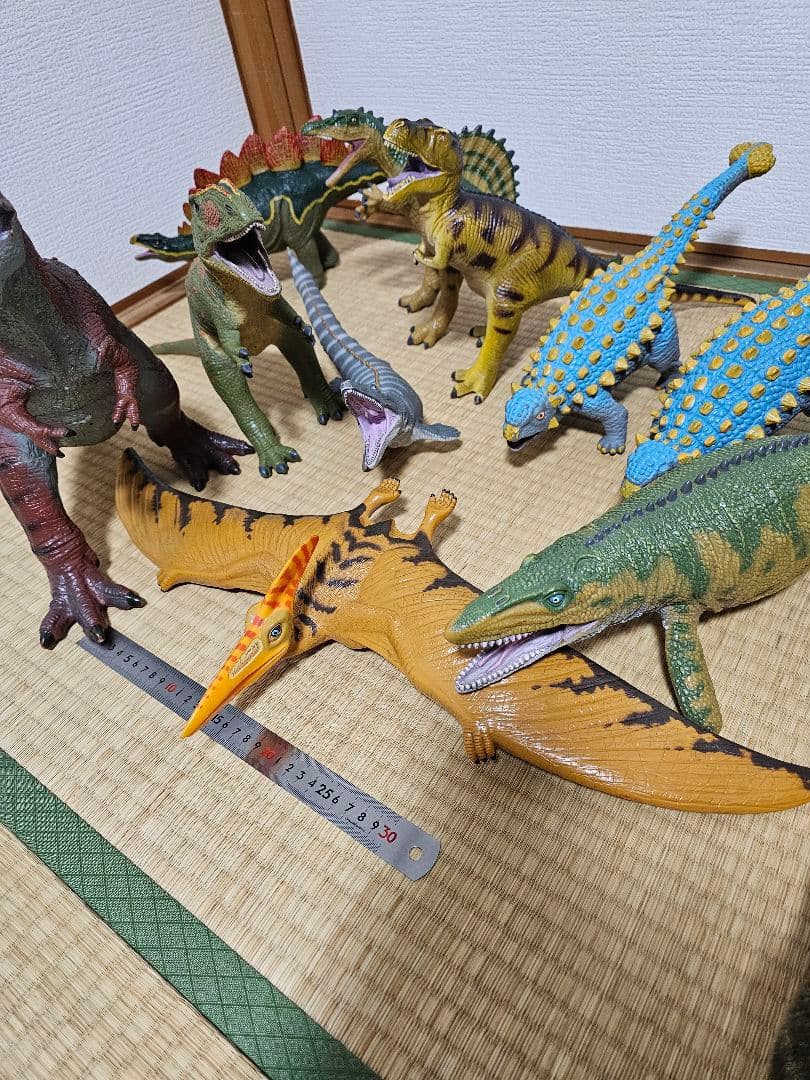 フェイバリット 恐竜 ソフビ フィギュア 10体セット
