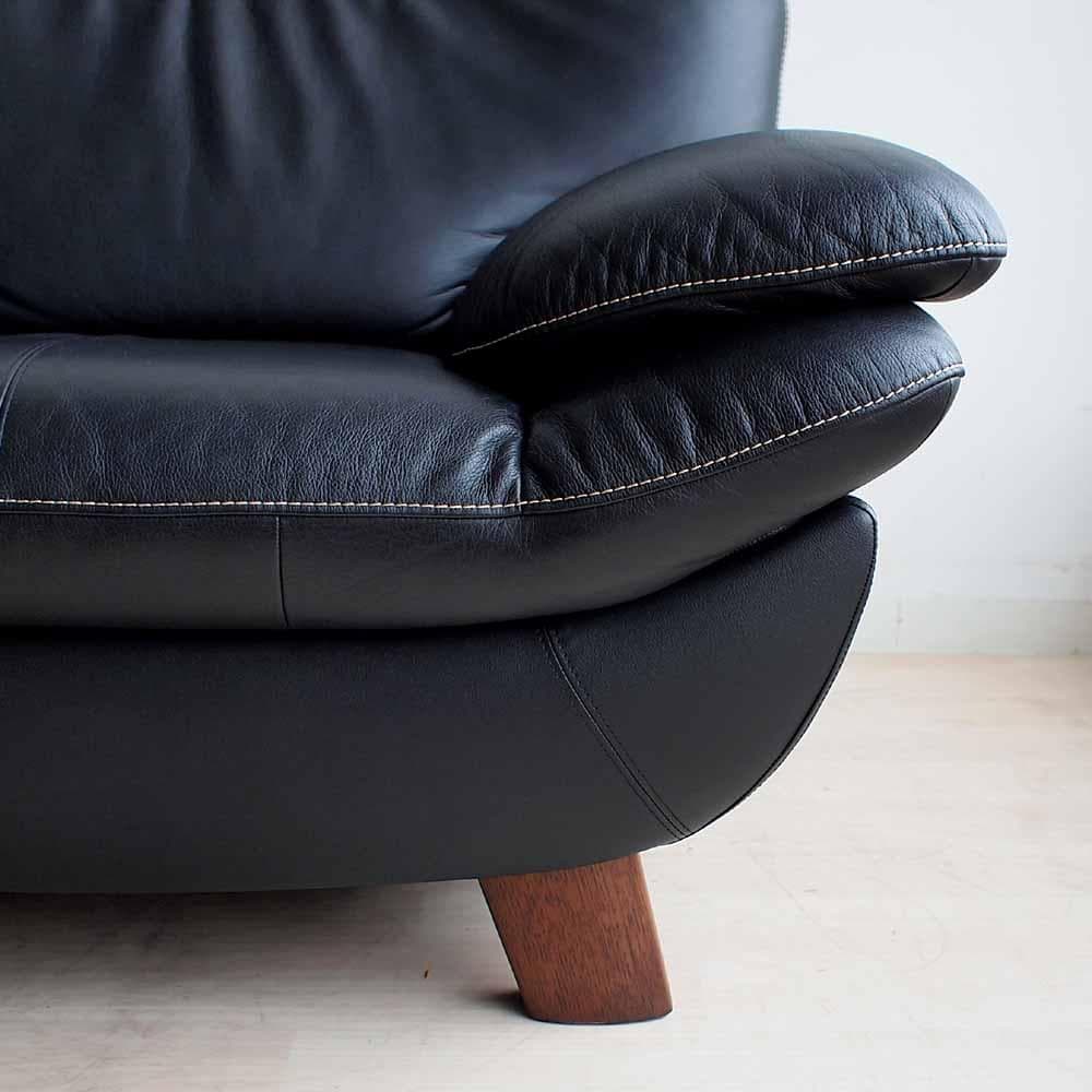 カリモク ZT83モデル 本革 ハイバックソファ 1人掛け B ZR24285