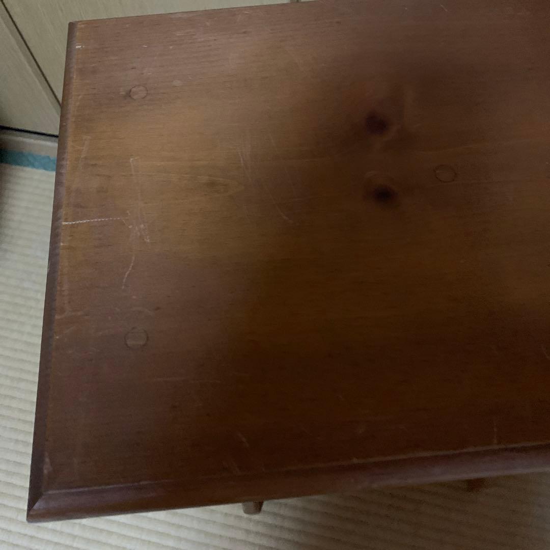 カントリーファニチャー　ハートのサイドテーブル