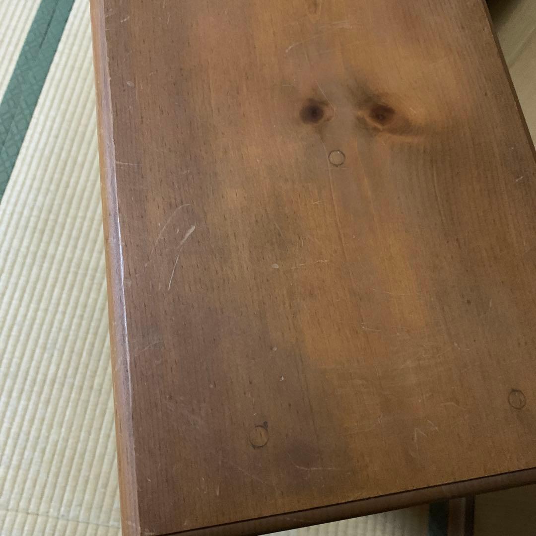 カントリーファニチャー　ハートのサイドテーブル