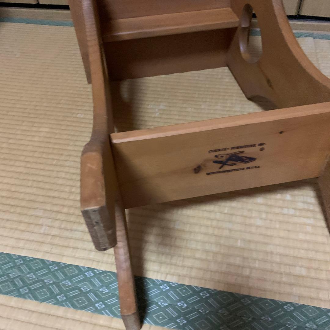 カントリーファニチャー　ハートのサイドテーブル