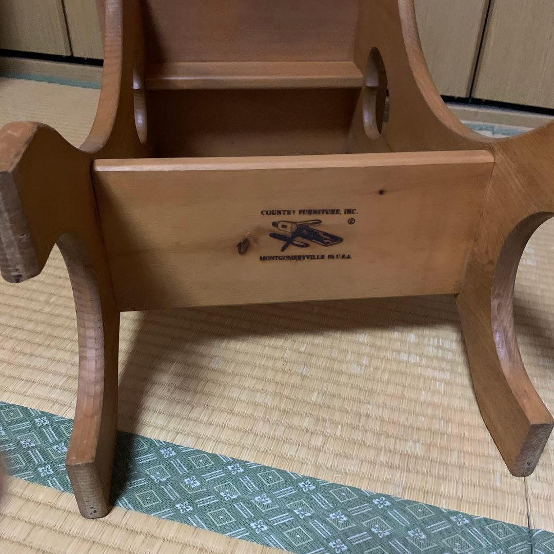 カントリーファニチャー　ハートのサイドテーブル
