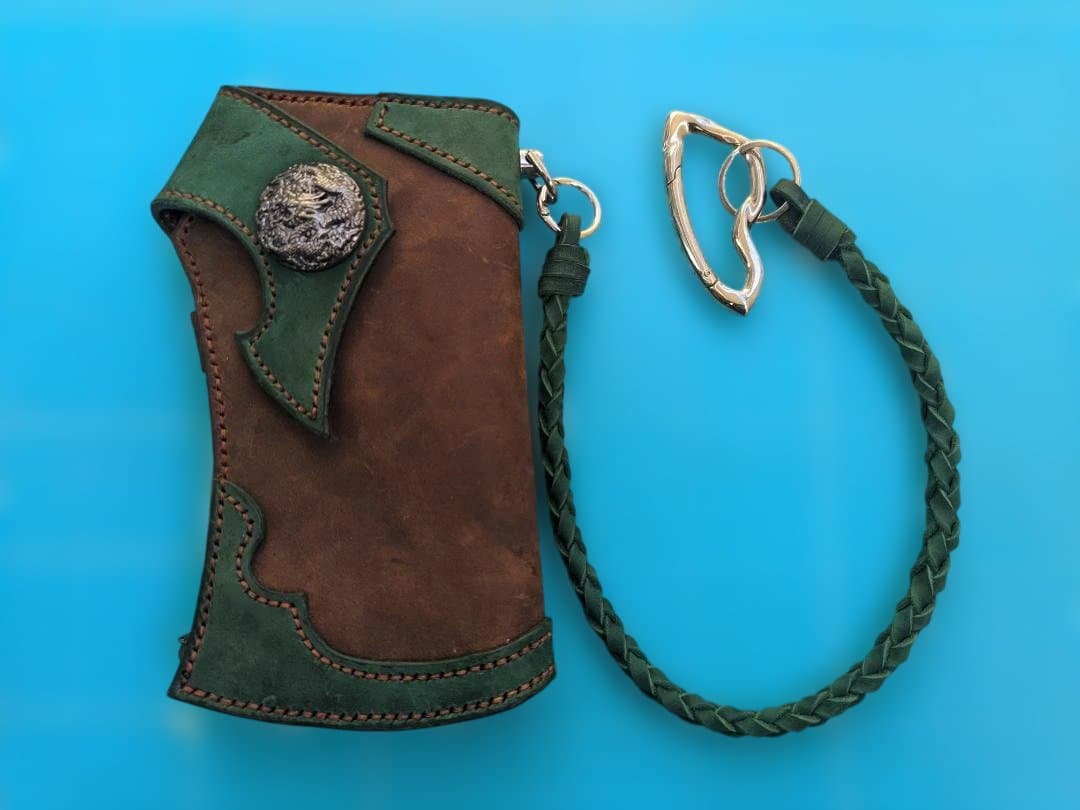 バイカーズウォレット右ポケット長財布