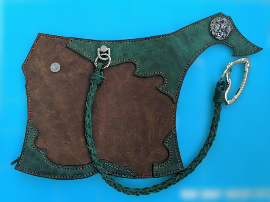 バイカーズウォレット右ポケット長財布