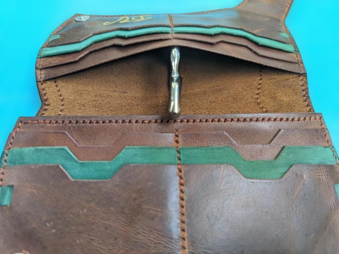 バイカーズウォレット右ポケット長財布