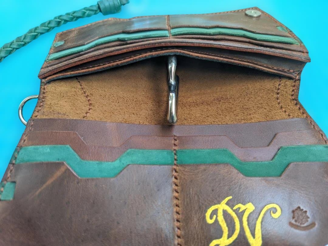 バイカーズウォレット右ポケット長財布