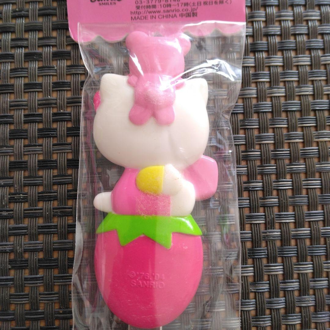 ハローキティ マスコットイチゴ型スプーン サンリオ2004年製