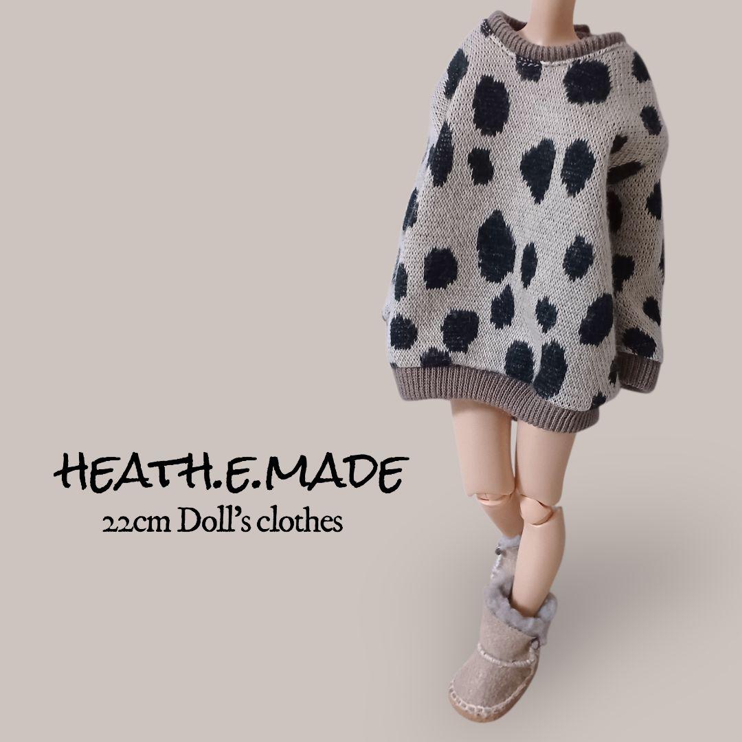 22cmドール服　ちゃちゃぽん