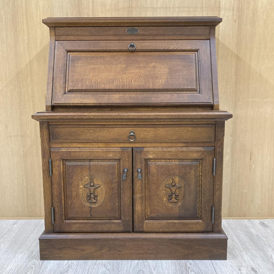 えぞ民芸　EZO　ライティングデスク　ライティングビューロー　机　デスク