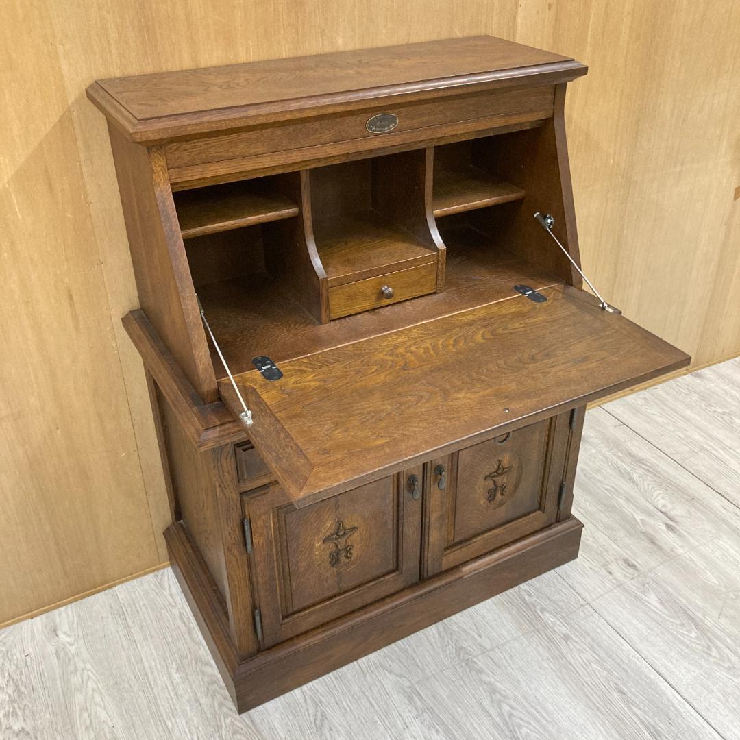 えぞ民芸　EZO　ライティングデスク　ライティングビューロー　机　デスク