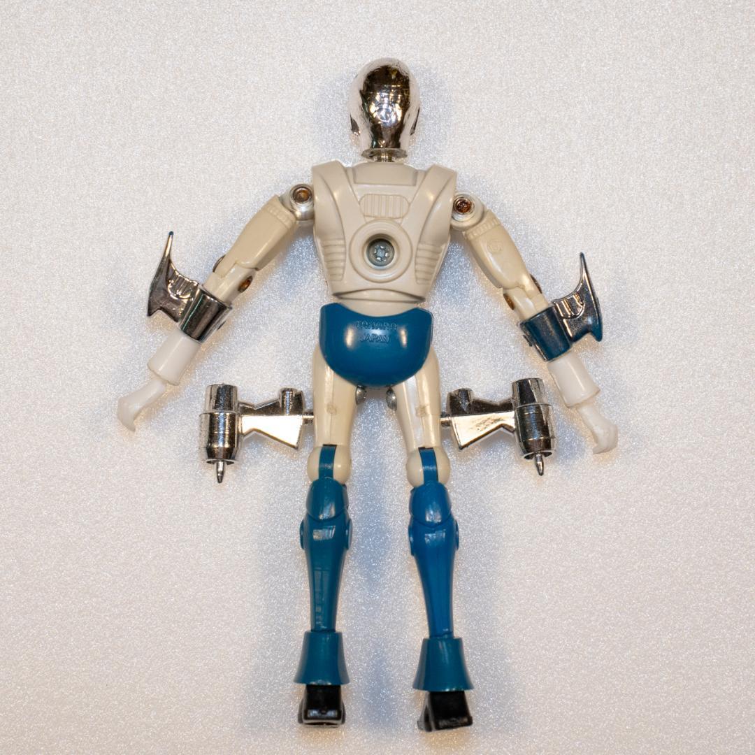 当時物 ミクロマン コマンド3号 M173 タツヤ 土偶カプセル付 昭和