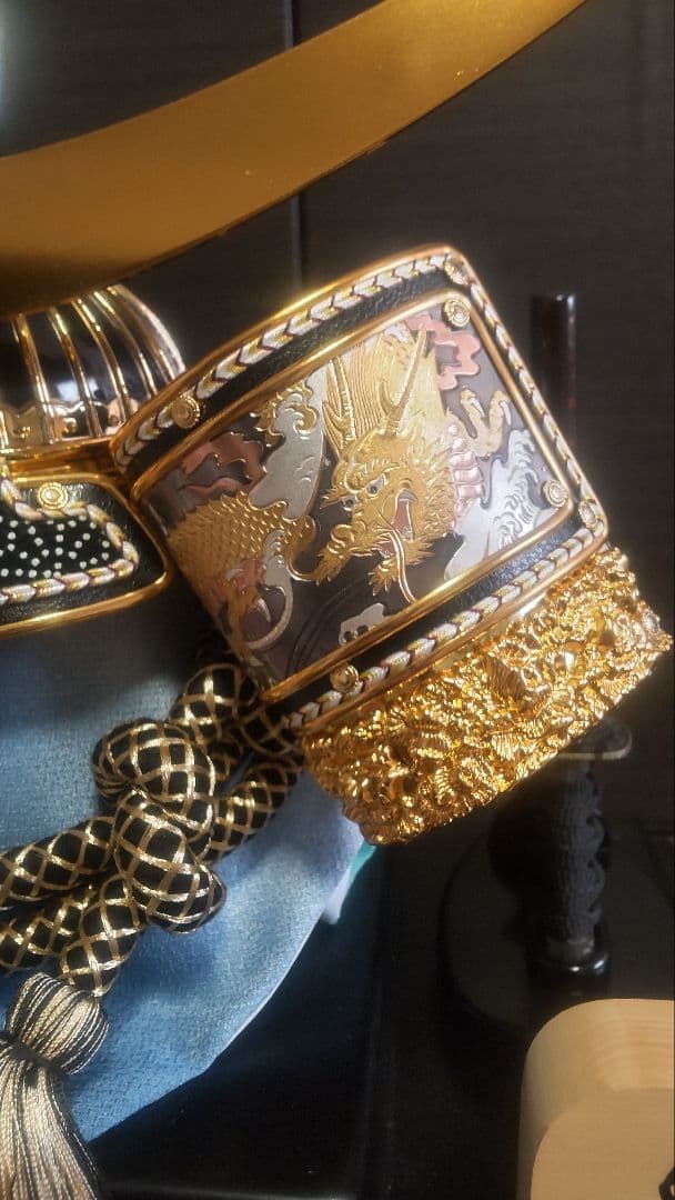 兜飾り15号　上杉謙信　美生作