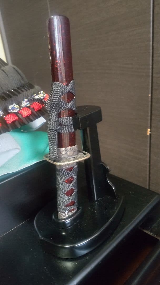 兜飾り15号　上杉謙信　美生作