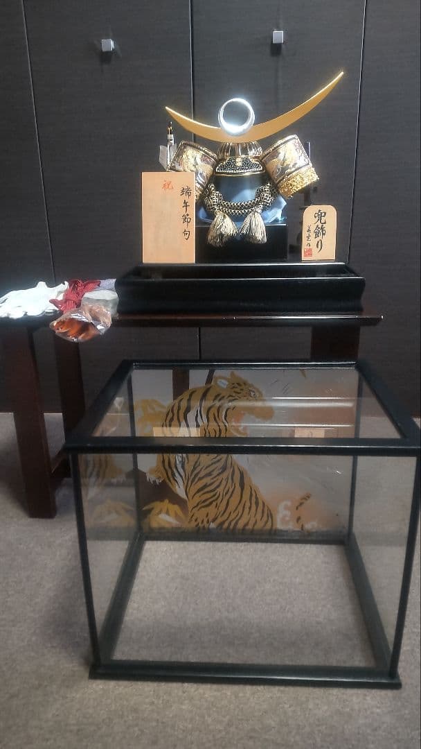 兜飾り15号　上杉謙信　美生作