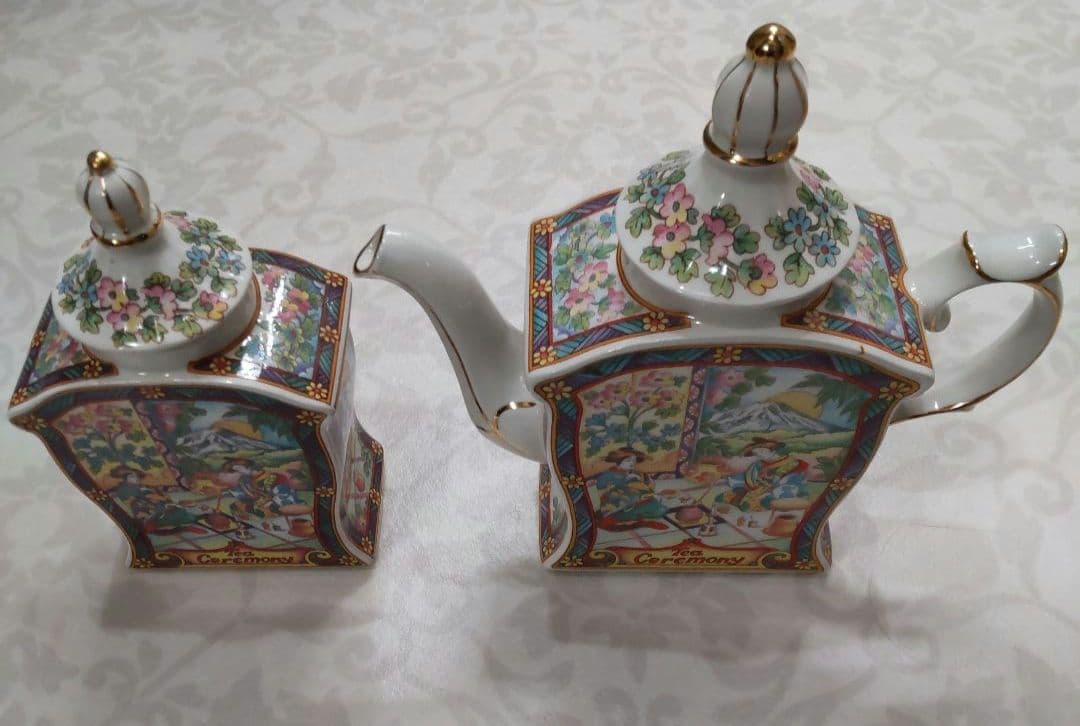 ヴィンテージ サドラー ティーセレモニー ポット セット