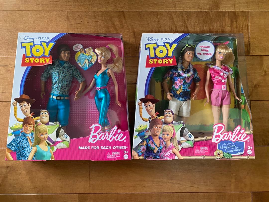新品未開封 トイストーリー バービー&ケン フィギュア ドール