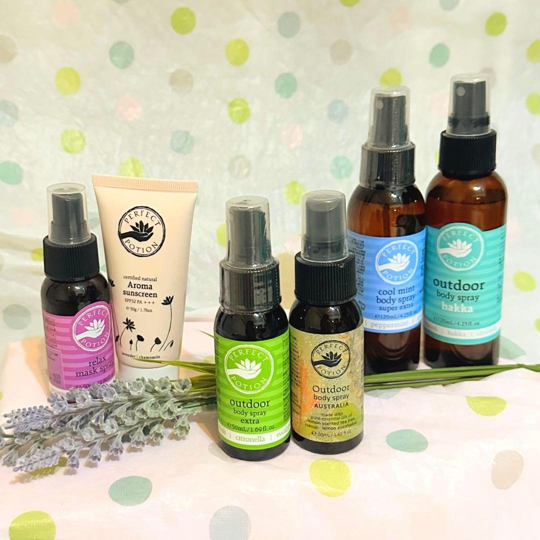 【人気】PERFECT POTION アウトドアボディ　クールミント　日焼け止め
