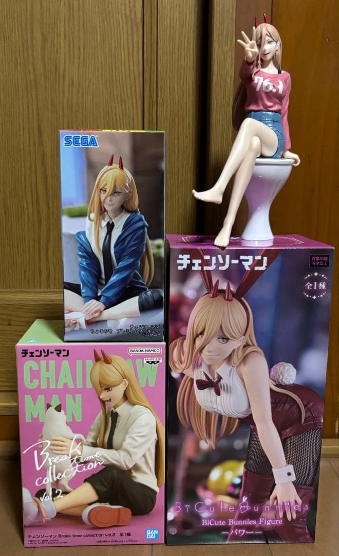 数量限定　大人気　チェンソーマン　フィギュアまとめ売り　レゼ　パワー　マキマ