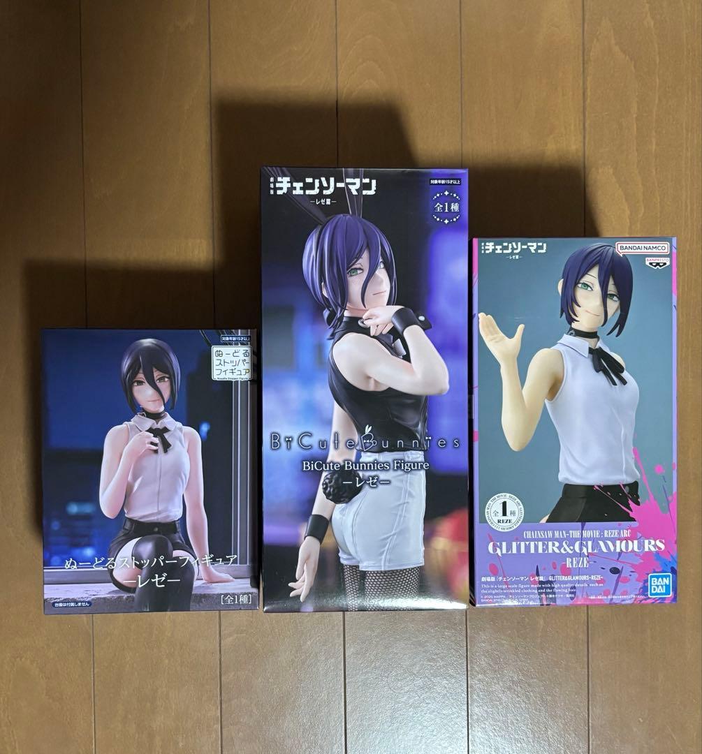 数量限定　大人気　チェンソーマン　フィギュアまとめ売り　レゼ　パワー　マキマ