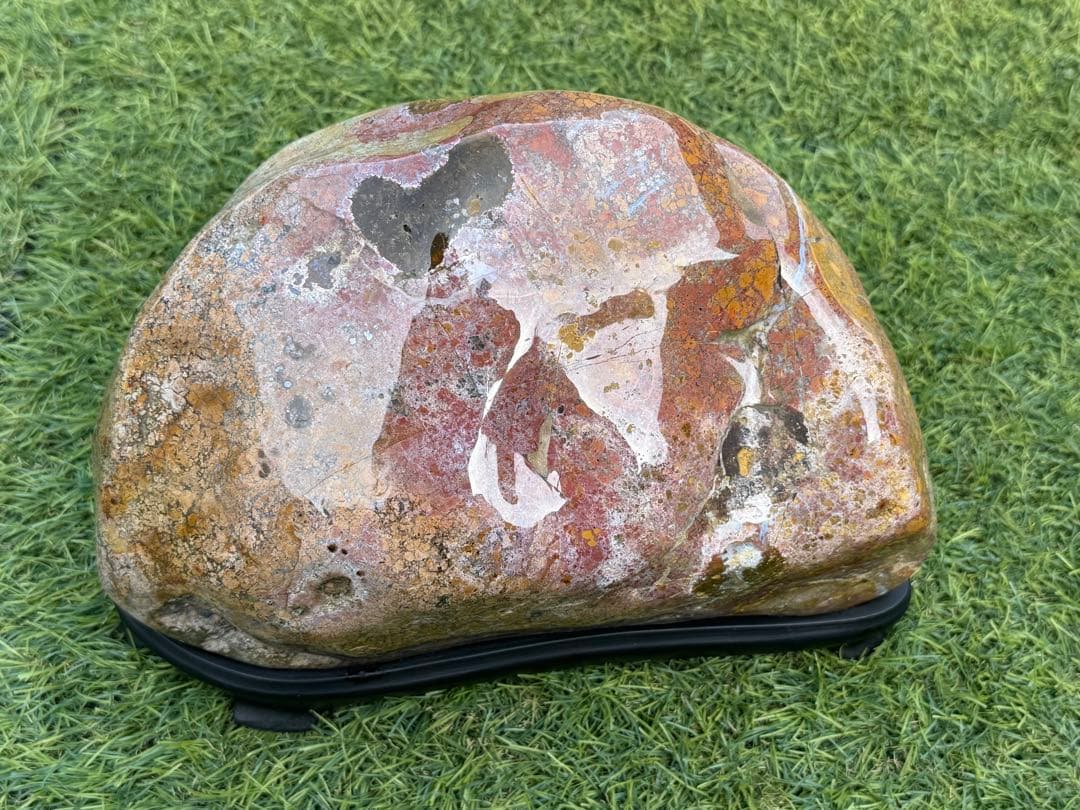 青森錦石 津軽錦石 赤石 赤玉石 錦石 鑑賞石 天然石 自然石 水晶 原石 紋様