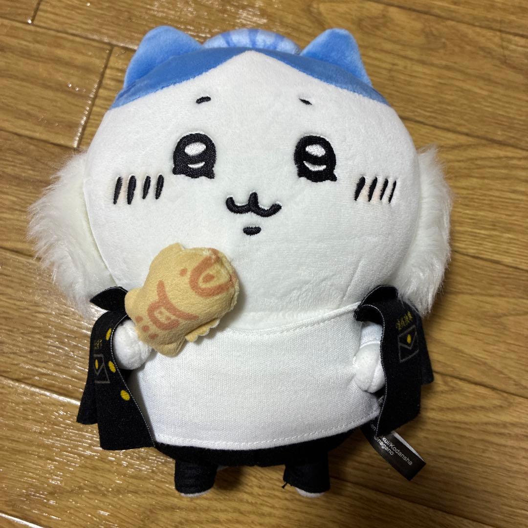 ちいかわ 東京卍りべんじゃ〜ず×血威華我 ぬいぐるみ ハチワレ