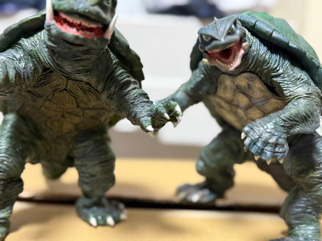 4体 ツクダホビー ガメラ ガメラ2 ギャオス & セガ ガメラ3 - メルカリ