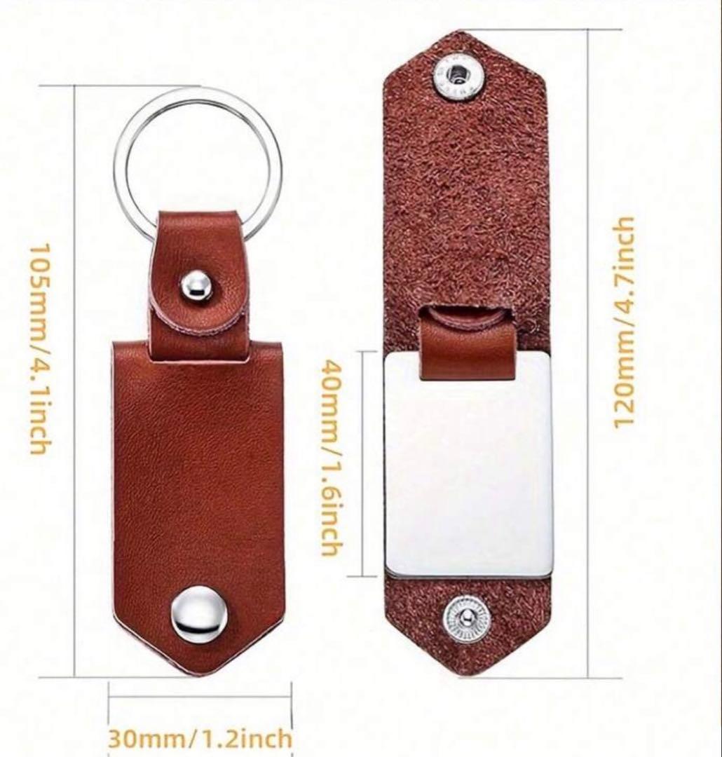 ASTROムンビンPUレザーフォトキーホルダー