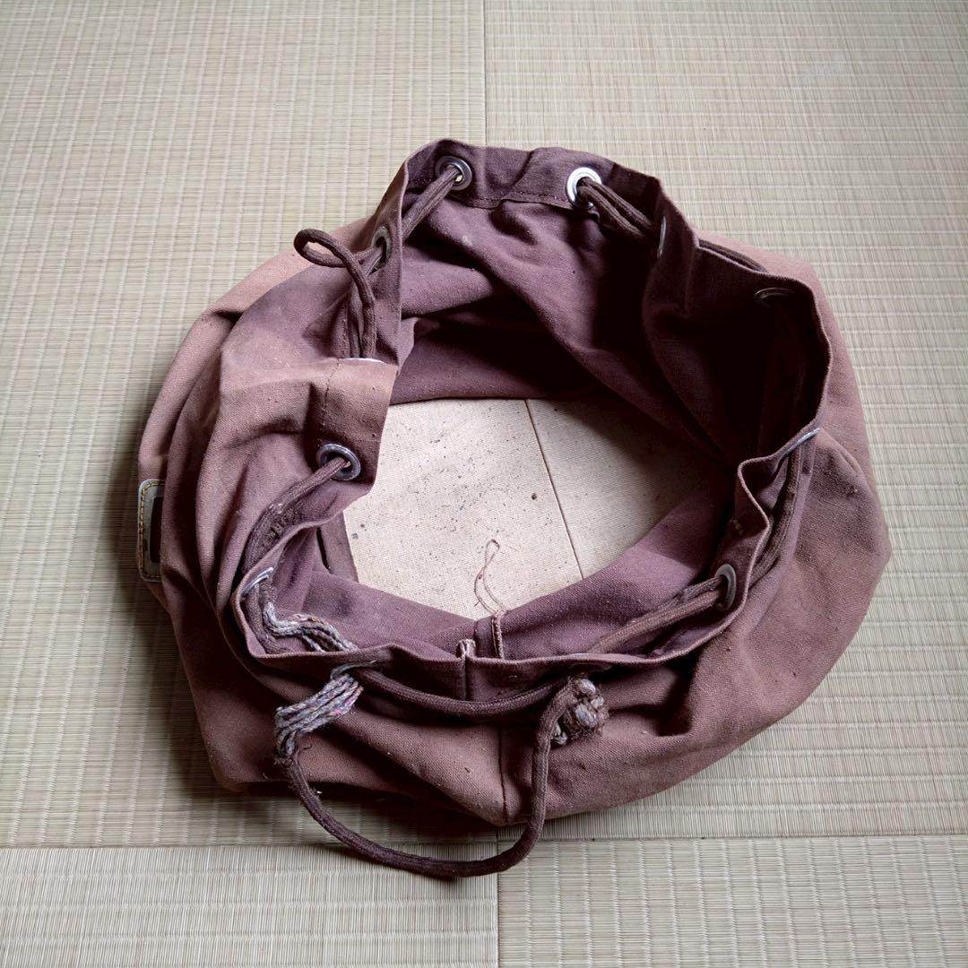 Js42 戦争 戦中 ヴィンテージ 装備袋 軍艦装備 日本軍リュック 昭和