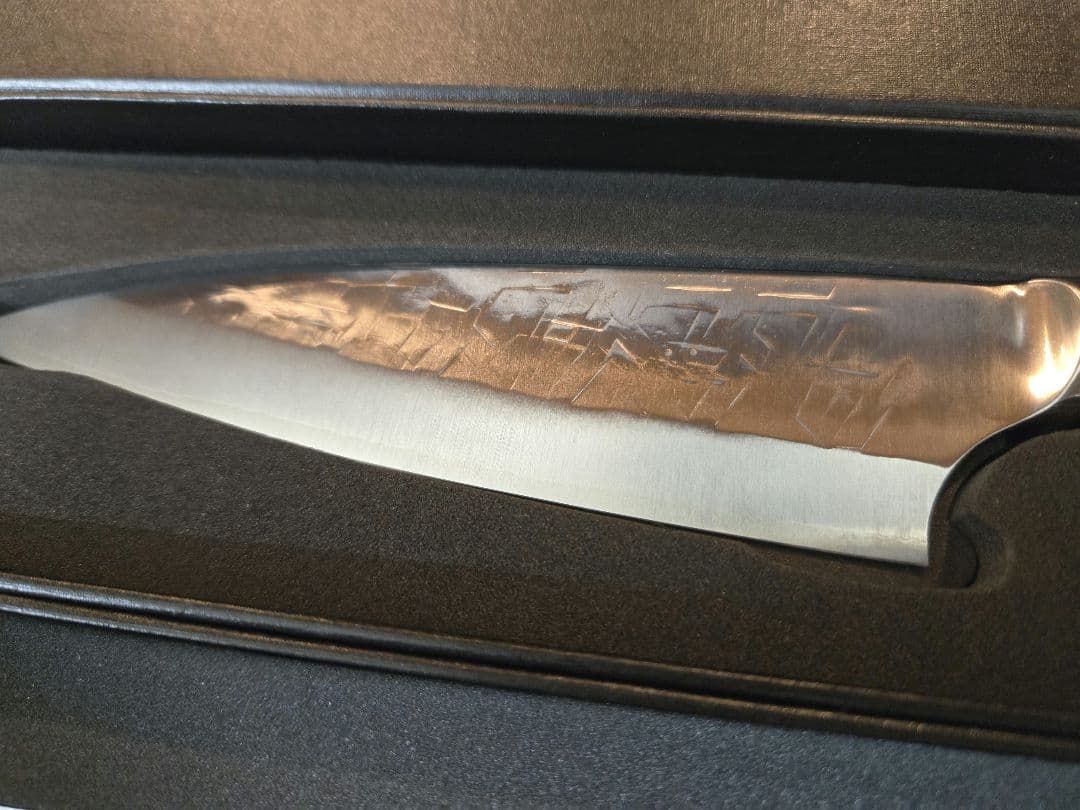 新品 佐治武士 SRS13粉末ハイス鋼 牛刀 240mm ペティ セット 赤合板