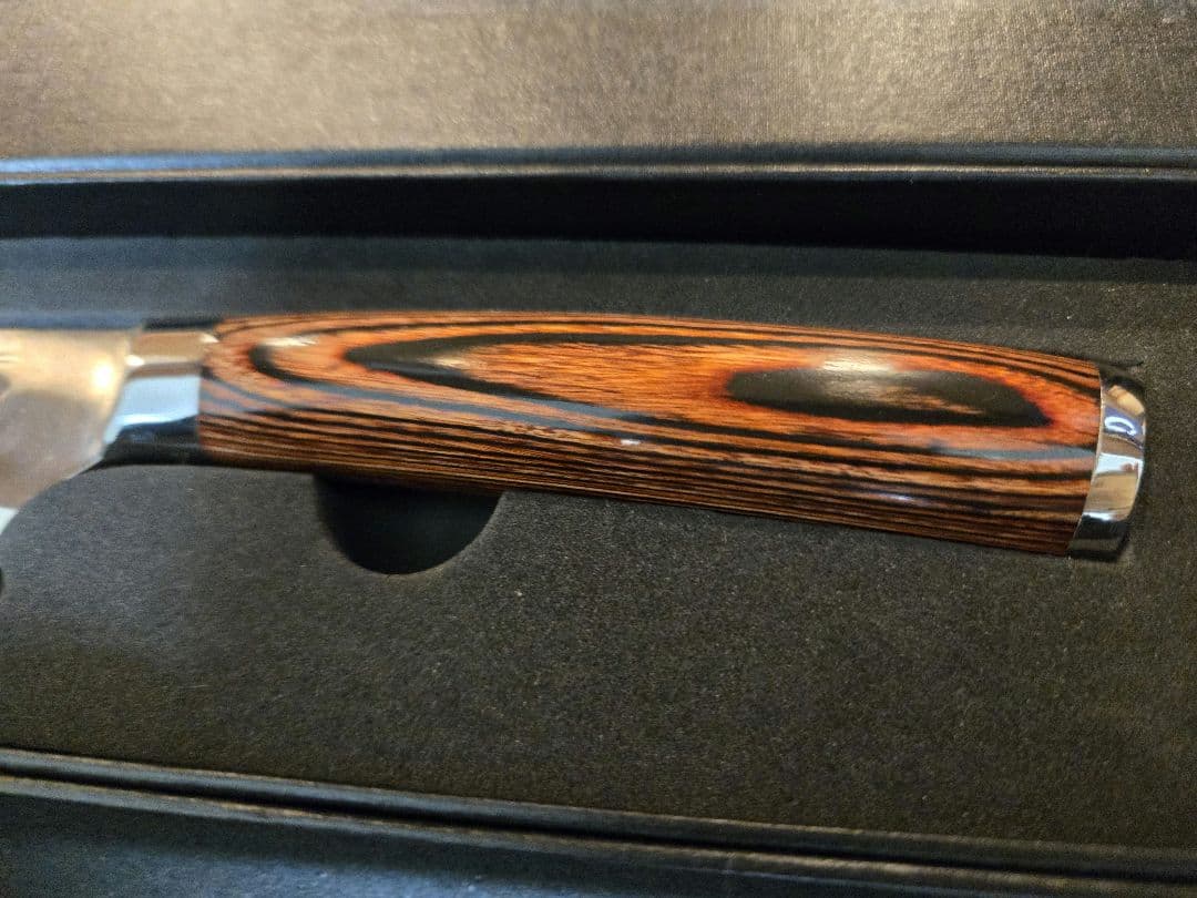 新品 佐治武士 SRS13粉末ハイス鋼 牛刀 240mm ペティ セット 赤合板