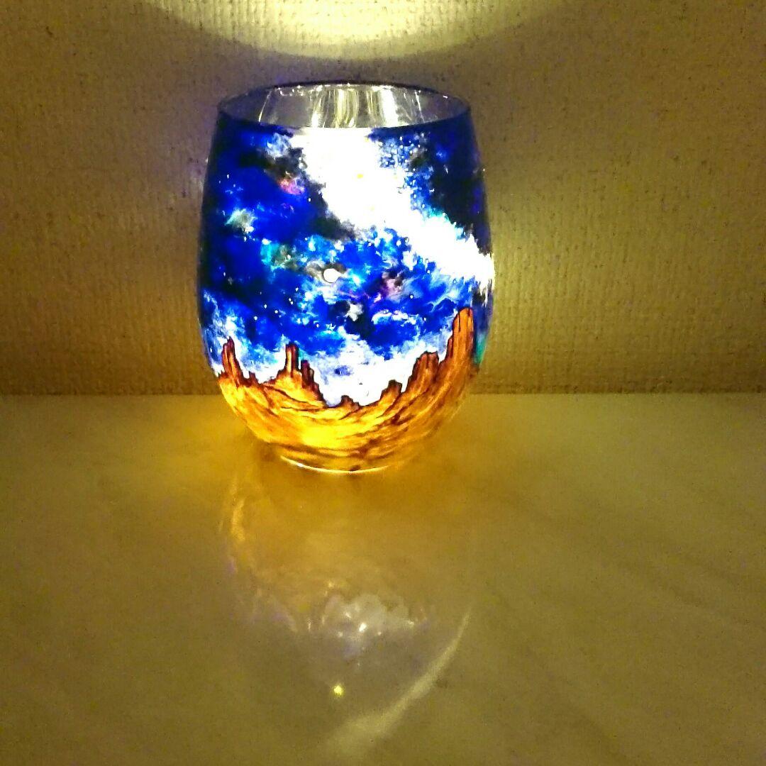 星座シリーズ 牡羊座と魚座のキャンドルホルダー