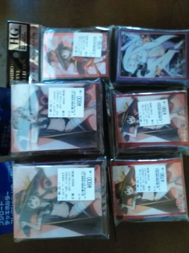 めぐみん+エミリアのセット+レムとラムのおまけカード値下げ中