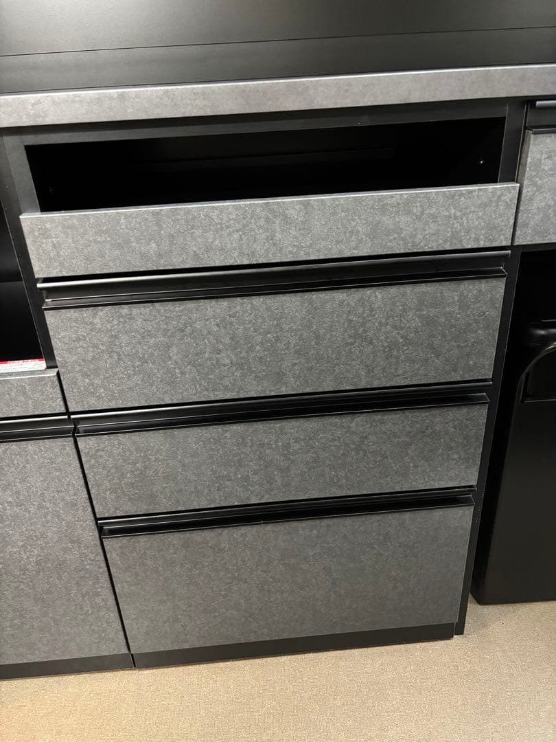 ニトリ キッチンボード 食器棚　RIGARE リガーレ 幅160cm 【美品】