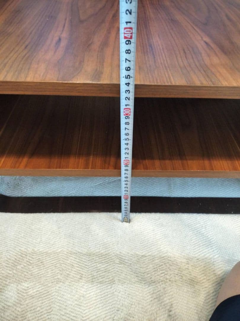 ニトリ　ウッド センターテーブル　福岡市