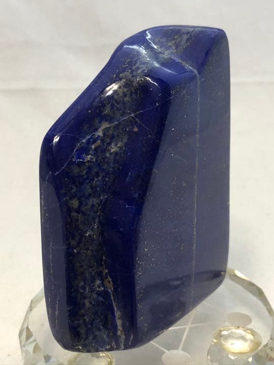 聖なる石「ラピスラズリ」希少！濃いブルー　和名「瑠璃」約260g