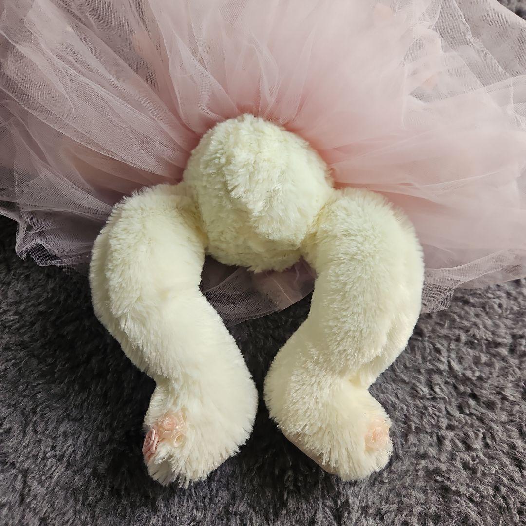 ウサギのぬいぐるみ ピンクのドレス ヴィンテージ レトロ - メルカリ