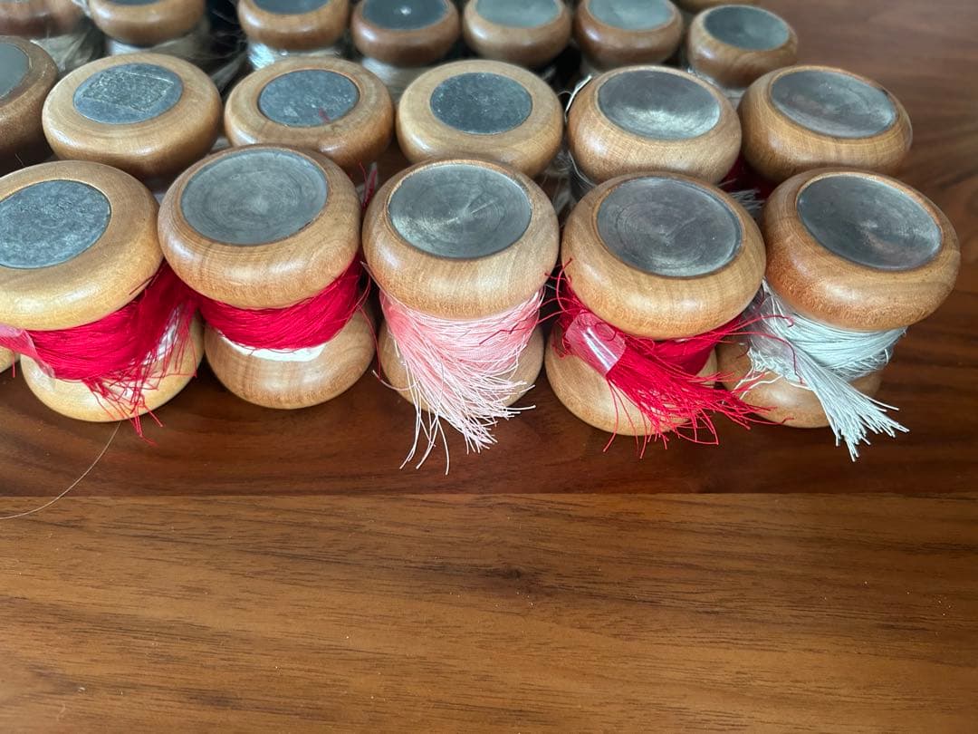 組み紐　組紐　重り　組玉　計55個！！大17、中27、小11個　重り板計720g