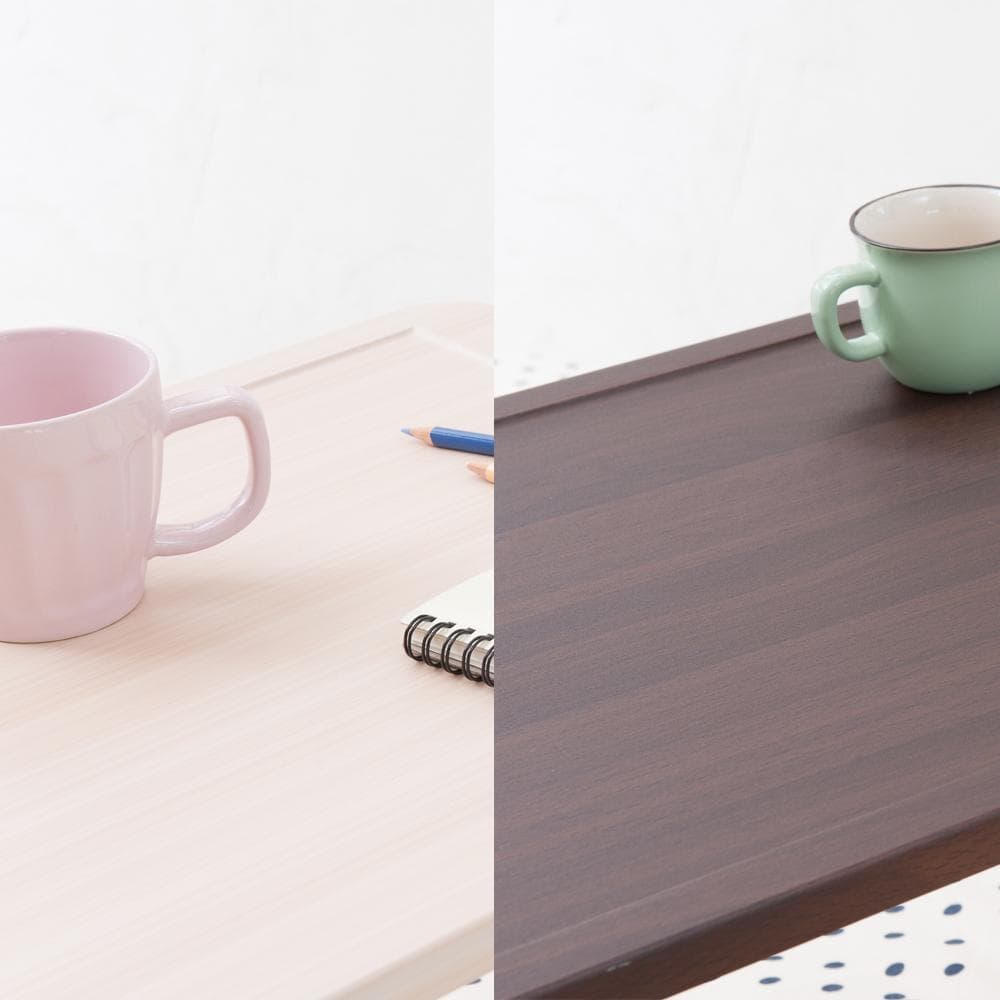 【新品・送料無料】ワンタッチで高さ調節可能◇ガス圧昇降テーブル/机