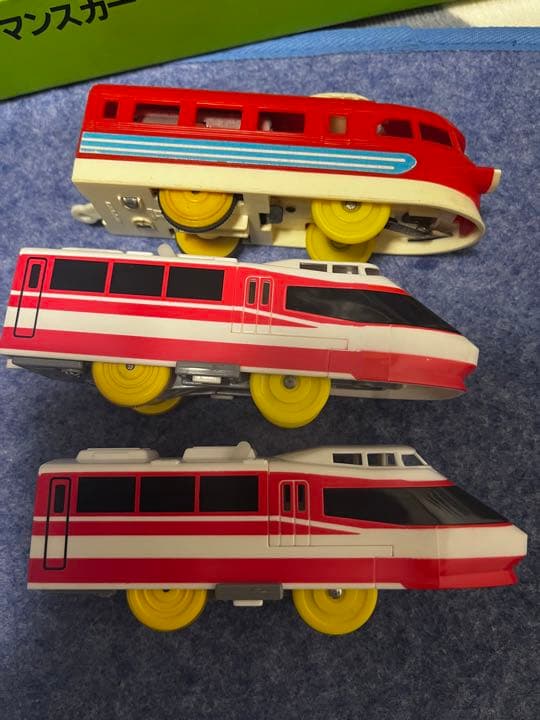 プラレール 前スイッチ 小田急 ニューロマンスカー レトロ 絶版