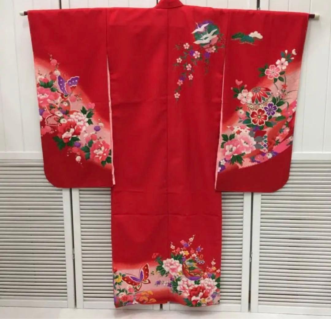 ❪5740❫　♥ 七歳　七五三　女の子　日本製 ♥