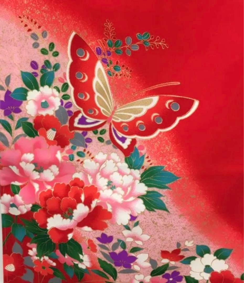 ❪5740❫　♥ 七歳　七五三　女の子　日本製 ♥