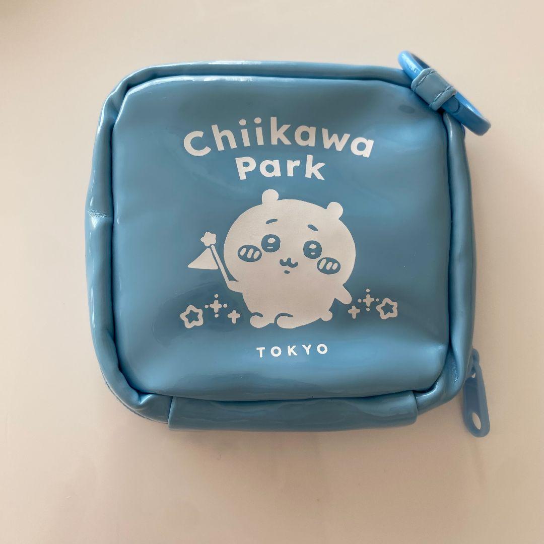 ちいかわパーク まめまめフィギュア 全20種セット ポーチ ピンク ブルー